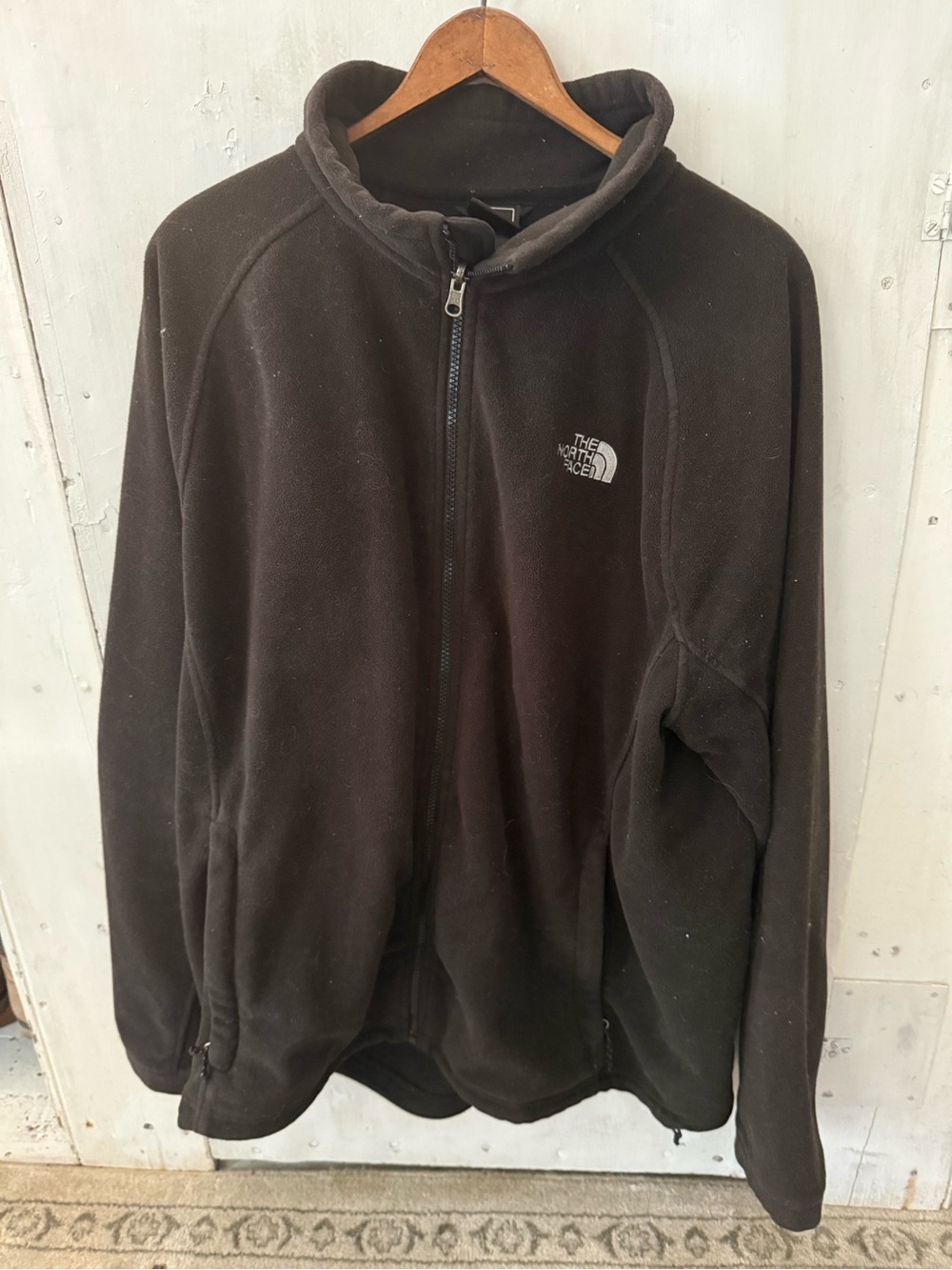 The North Face Black Zip-Up Fleece Jacket
